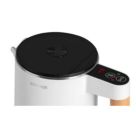 Stainless Steel Kettle White 1.5 l Salt & Pepper Concept RK3300 | Techbox