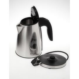 Adler AD 1203 electric kettle 1 L Silver 1630 W - Kettles - Coffee & Beverages - Techbox