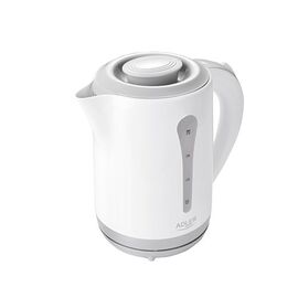 Adler AD 1244 electric kettle 2.5 L 2200 W White - Kettles - Coffee & Beverages - Techbox