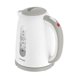 Concept RK2335 electric kettle 1.7 L 2200 W Grey, White - Kettles - Coffee & Beverages - Techbox