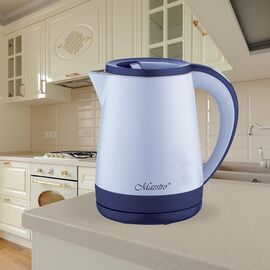 Czajnik elektryczny 1,2l 1630W MAESTRO MR-037-BLUE - Kettles - Coffee & Beverages - Techbox