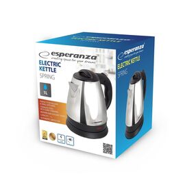 Esperanza EKK116S Electric kettle 1 L 1350 W Silver | Techbox