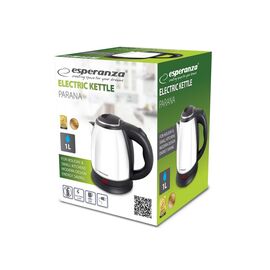 Esperanza EKK128W Electric kettle 1 L Black,White 1350 W | Techbox