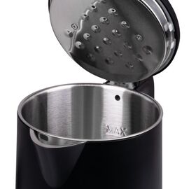 IDEAL Kettle 1.7 l, steel body, power 1500 W, black - Kettles - Coffee & Beverages - Techbox