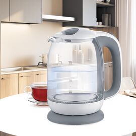 Maestro MR-056-Grey Glass Electric Kettle 1.7 L | Techbox