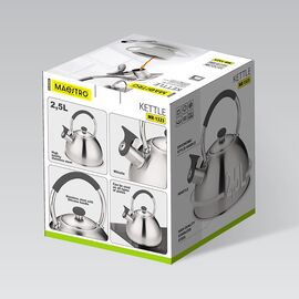 Kettle MAESTRO MR-1323 stainless steel 2.5 l | Techbox