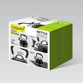 Maestro MR-1336 (MR-1336-BLACK) kettle 1.8 L Black | Techbox