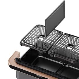 Cosori Dual Blaze TwinFry Air Fryer Hot air fryer 10 litres Black | Techbox