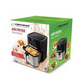Esperanza EKA004 Non-fat fryer 8L, 1700W Inox - Deep Fryers - Cooking - Techbox
