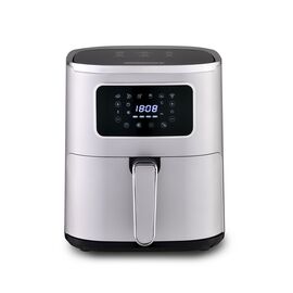 Heinrich‘’s HFR 8216 Hot air fryer 5.0 l 1450 W Silver | Techbox