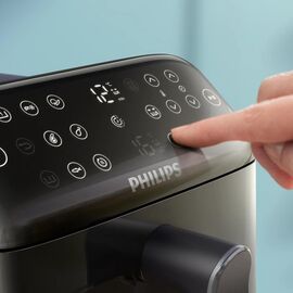 Philips 4000 series Dual Stack Airfryer Vertical Basket 10L Double Stand-alone 2750 W Hot air fryer Black | Techbox