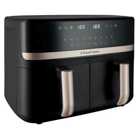 Russell Hobbs Air Fryer Dual 9 L Freestanding 2800 W Black - Deep Fryers - Cooking - Techbox