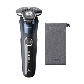 Philips SHAVER Series 5000 S5885/10 men's shaver Rotation shaver Trimmer Black, Blue | Techbox
