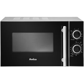 Amica AMGF20M1GS microwave Countertop Grill microwave 20 L 700 W Black, Silver - Ovens - Cooking - Techbox