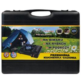 ELICO BDZ-155B Portable camping gas stove for 2.2 kW cartridges, piezo ignition. | Techbox