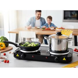 Esperanza EKH010K hob Black Countertop 2 zone(s) | Techbox