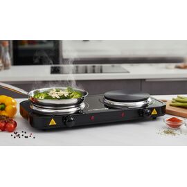 Esperanza EKH010K hob Black Countertop 2 zone(s) | Techbox