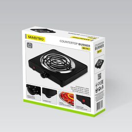 Maestro MR-770-1 hob 1000W Black Countertop 1 zone(s) | Techbox