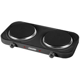Mesko Home MS 6509 hob Black Countertop Sealed plate 2 zone(s) | Techbox