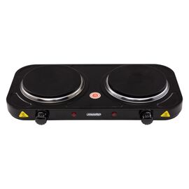 Mesko Home MS 6509 hob Black Countertop Sealed plate 2 zone(s) | Techbox
