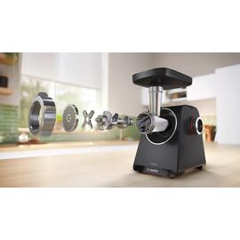 Bosch MFWS430B mincer 1900 W Black, Silver | Techbox