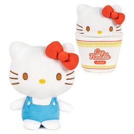 Hello Kitty & Friends Cup Noodles assorted plush toy 16cm |  Techbox