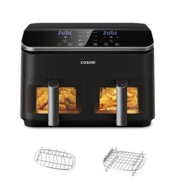 COSORI Dual Basket Chef Edition Air fryer Black - Deep Fryers - Cooking - Techbox
