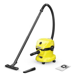 Kärcher WD 2-18 12 L Drum vacuum Dry&wet 225 W Bagless - Vacuum Cleaners - Cleaning - Techbox