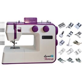 ŁUCZNIK TERESA sewing machine, white-violet | Techbox