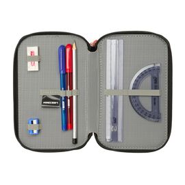 Minecraft Graffiti triple pencil case 37pcs |  Techbox