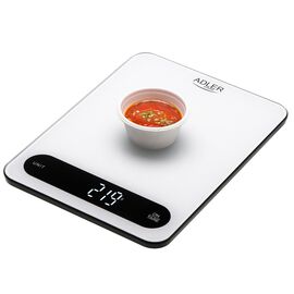 Adler AD 3177wb Electronic kitchen scale White, Black - Kitchen Scales - Food preparation - Techbox