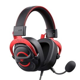 Havit H2002E Pro Headset Wired Head-band Gaming Black, Red - Headsets - Speakers & Headphones - Techbox