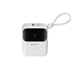 Havit PB5215 - 10000mAh Powerbank, white - Powerbanks - Smartphone Chargers - Techbox