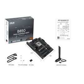 ASUS B850 MAX GAMING WIFI AMD B850 Socket AM5 ATX - Motherboards - Laptops & PC Builds - Techbox