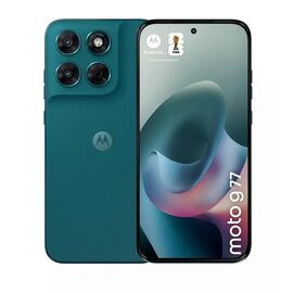 Motorola Moto G77 5G 12/256 GB smartphone in Pantone Shaded Spruce | Techbox