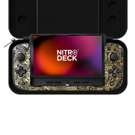 CRKD NITRO DECK+ ROCKET LEAGUE GOLD SPECIAL EDITION / Nintendo Switch | Techbox