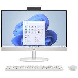HP 24-cr0312nw AMD Ryzen™ 5 7520U 60.5 cm (23.8") 1920 x 1080 px All-in-One PC 16 GB LPDDR5-SDRAM 512 GB SSD Windows 11 Home Wi-Fi 6 (802.11ax) White | Techbox