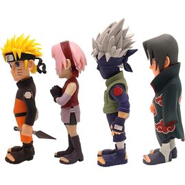 Set of 4 Naruto Shippuden Minix 7cm figures |  Techbox