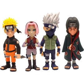 Set of 4 Naruto Shippuden Minix 7cm figures |  Techbox