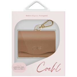 Uniq Coehl Mirelle Case for AirPods Pro - Brown