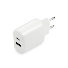 Charger 1 x USB Quick Charge 3.0, 1 x USB-C PD PPS 25W white | Techbox
