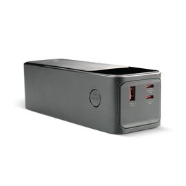 Powerbank 27 000mAh, 1x USB, 2x USB-C, 162,5W, QC4+, flashlight, LCD screen, black - Powerbanks - Smartphone Chargers - Techbox
