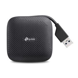 TP-Link UH400 USB 3.2 Gen 1 (3.1 Gen 1) Type-A 5000 Mbit/s Black - USB Hubs & Card Readers - Peripherals - Techbox