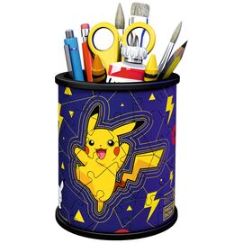 Pokemon puzzle 3D pencil holder 54pcs