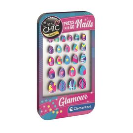 Clementoni - CC Lovely Make-Up - Press & Go Nails - Glamour (I-18157) / Toys