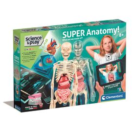 Clementoni - Science & Play - Super Anatomy (Nordic) (78826) / Toys