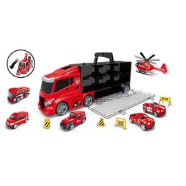 Contruck - Truck with rescue vehicles and signs, fire (534654) / Toys
