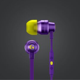 Logitech - G333 In-ear Gaming Headphones Purple / Electronics