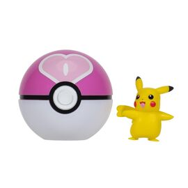 Pokémon - Clip N Go Female Pikachu w. Love Ball (PKW3638) / Toys