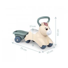 Smoby - Baby Pony Ride-on (7600140502) / Toys